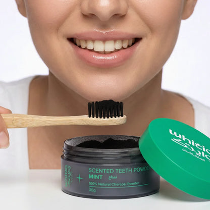 Whitening Powder (Mint) بودرة تبييض أسنان فورية بنكهة النعناع