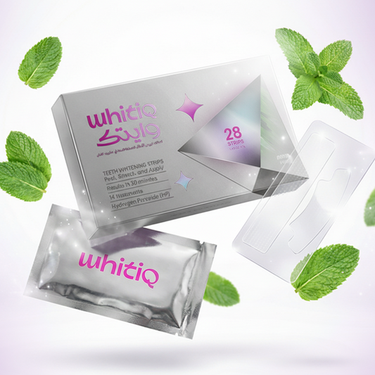 Whitening Strips PAP (Mint) شرائط تبييض لطيفة للأسنان الحساسة بنكهة النعناع.